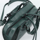BALENCIAGA Neo Classic City Hand Bag Leather 2way Green 638524 Auth 189890SM-6
