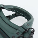 BALENCIAGA Neo Classic City Hand Bag Leather 2way Green 638524 Auth 189890SM-8