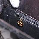 CHANEL Matelasse Chain Tote Bag Patent leather Black Gold CC Auth 189891A-25