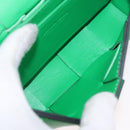 BOTTEGA VENETA MAXI INTRECCIATO Cassette Waist bag Leather Green Auth 189892M-10