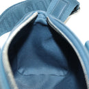 LOUIS VUITTON Aerogram Keepall XS Bag Leather Blue M81003 LV Auth 189893M-22