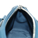 LOUIS VUITTON Aerogram Keepall XS Bag Leather Blue M81003 LV Auth 189893M-23