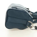 LOUIS VUITTON Aerogram Keepall XS Bag Leather Blue M81003 LV Auth 189893M-4