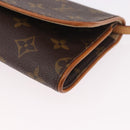 LOUIS VUITTON Monogram Pochette Twin GM Shoulder Bag M51852 LV Auth 189895A-14