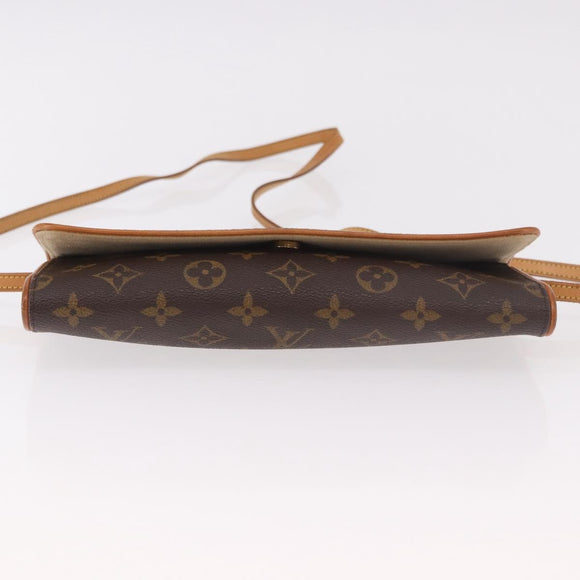 LOUIS VUITTON Monogram Pochette Twin GM Shoulder Bag M51852 LV Auth 189895A