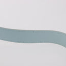 BOTTEGA VENETA Shoulder Bag Nylon Light Blue Silver Auth 189899M-8