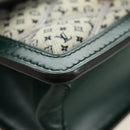 LOUIS VUITTON Monogram Maltage Line Bum Bag Dauphine Green M44724 Auth 189902M-20
