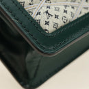 LOUIS VUITTON Monogram Maltage Line Bum Bag Dauphine Green M44724 Auth 189902M-22