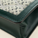LOUIS VUITTON Monogram Maltage Line Bum Bag Dauphine Green M44724 Auth 189902M-23