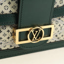 LOUIS VUITTON Monogram Maltage Line Bum Bag Dauphine Green M44724 Auth 189902M-25