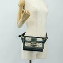 LOUIS VUITTON Monogram Maltage Line Bum Bag Dauphine Green M44724 Auth 189902M-35