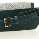 LOUIS VUITTON Monogram Maltage Line Bum Bag Dauphine Green M44724 Auth 189902M-16