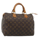 LOUIS VUITTON Monogram Speedy 30 Hand Bag M41526 LV Auth 189903-1