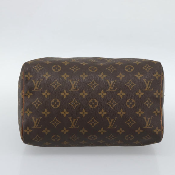 LOUIS VUITTON Monogram Speedy 30 Hand Bag M41526 LV Auth 189903
