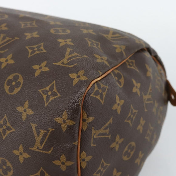 LOUIS VUITTON Monogram Speedy 30 Hand Bag M41526 LV Auth 189903