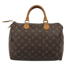 LOUIS VUITTON Monogram Speedy 30 Hand Bag M41526 LV Auth 189903-2