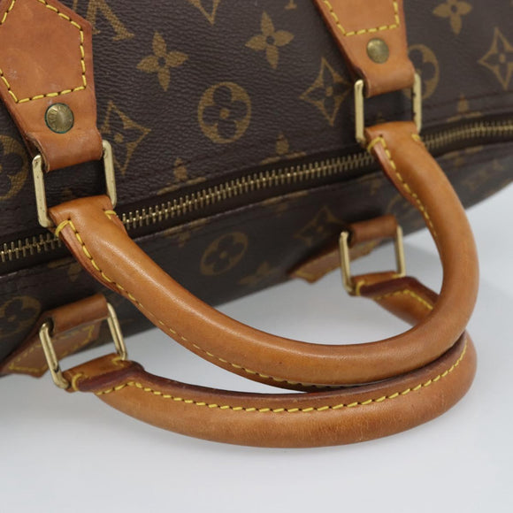 LOUIS VUITTON Monogram Speedy 30 Hand Bag M41526 LV Auth 189903