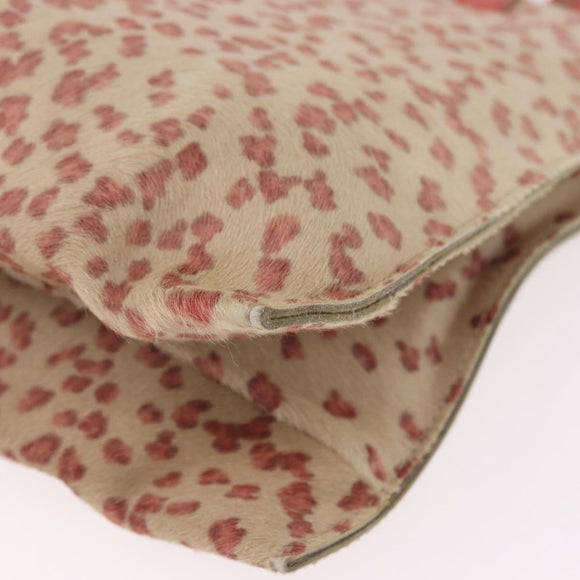 BOTTEGAVENETA Hand Bag Harako leather Beige Gold Auth 189905