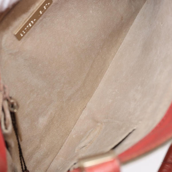 BOTTEGAVENETA Hand Bag Harako leather Beige Gold Auth 189905