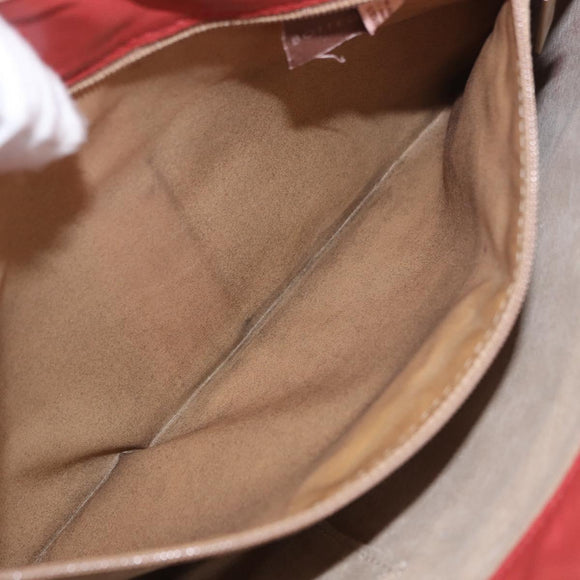 BOTTEGAVENETA Hand Bag Harako leather Beige Gold Auth 189905