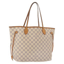 LOUIS VUITTON Damier Azur Neverfull MM Tote Bag N41605 LV Auth 189906-1