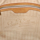 LOUIS VUITTON Damier Azur Neverfull MM Tote Bag N41605 LV Auth 189906-9