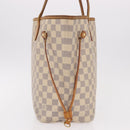 LOUIS VUITTON Damier Azur Neverfull MM Tote Bag N41605 LV Auth 189906-4
