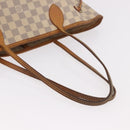 LOUIS VUITTON Damier Azur Neverfull MM Tote Bag N41605 LV Auth 189906-7