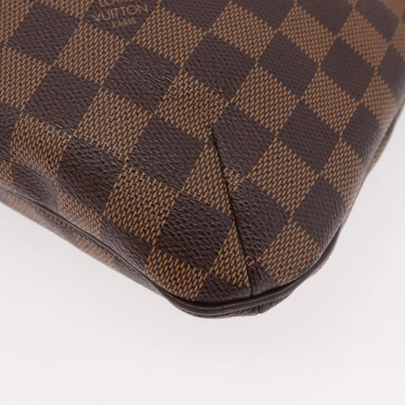 LOUIS VUITTON Damier Ebene Bloomsbury PM Shoulder Bag N42251 LV Auth 189907