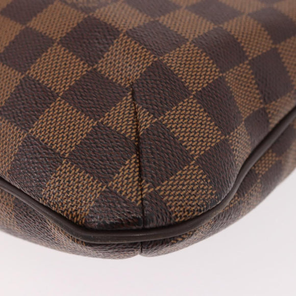 LOUIS VUITTON Damier Ebene Bloomsbury PM Shoulder Bag N42251 LV Auth 189907