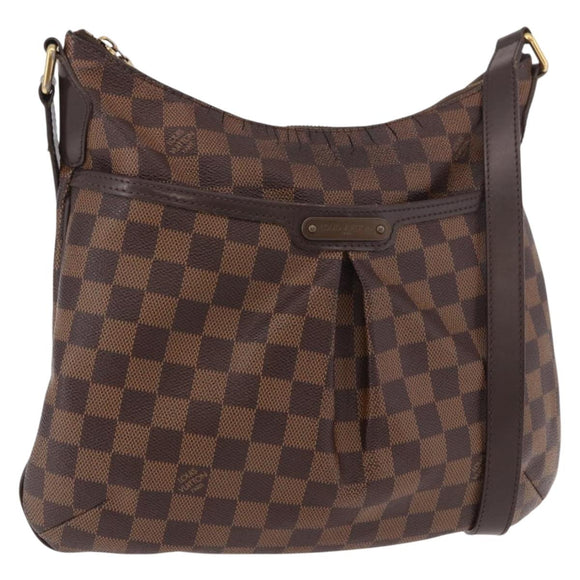 LOUIS VUITTON Damier Ebene Bloomsbury PM Shoulder Bag N42251 LV Auth 189907