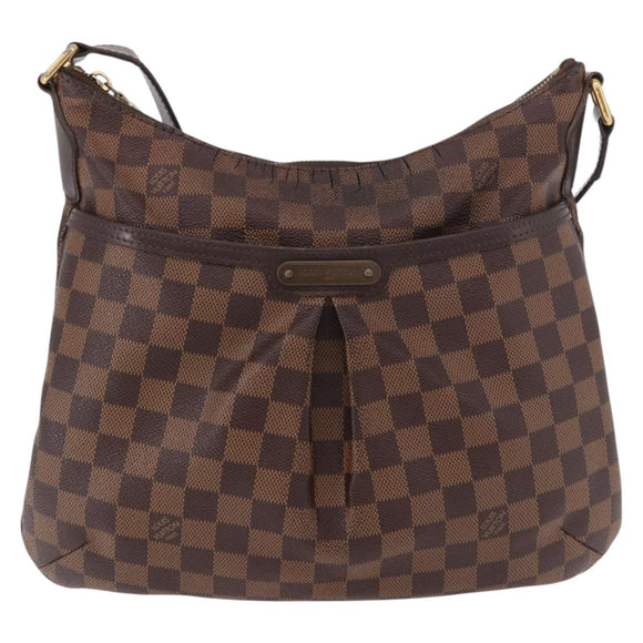 LOUIS VUITTON Damier Ebene Bloomsbury PM Shoulder Bag N42251 LV Auth 189907