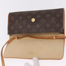 LOUIS VUITTON Monogram Pochette Twin GM Shoulder Bag M51852 LV Auth 189908A-10