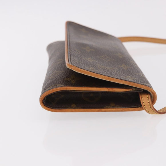 LOUIS VUITTON Monogram Pochette Twin GM Shoulder Bag M51852 LV Auth 189908A