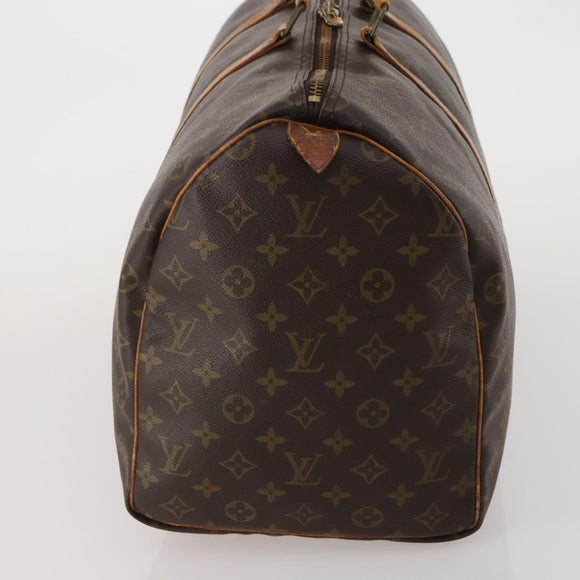 LOUIS VUITTON Monogram Keepall 50 Boston Bag M41426 LV Auth 189909