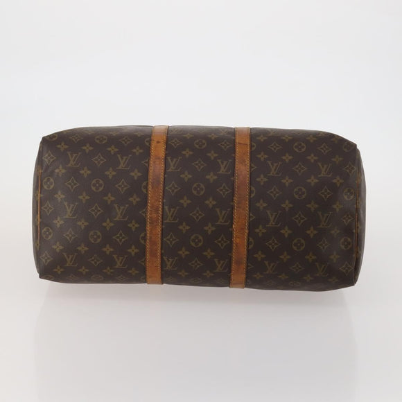 LOUIS VUITTON Monogram Keepall 50 Boston Bag M41426 LV Auth 189909