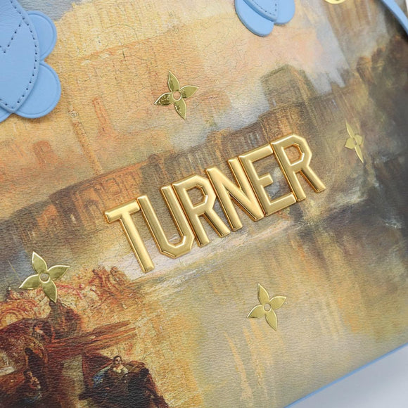 LOUIS VUITTON Masters Collection TURNER Neverfull MM Bag M43318 Auth 189911SM