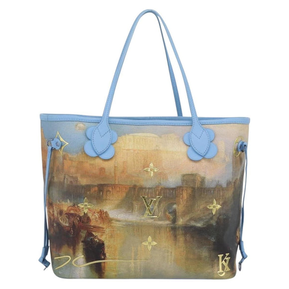 LOUIS VUITTON Masters Collection TURNER Neverfull MM Bag M43318 Auth 189911SM