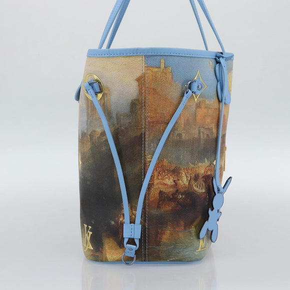LOUIS VUITTON Masters Collection TURNER Neverfull MM Bag M43318 Auth 189911SM