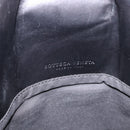 BOTTEGA VENETA INTRECCIATO Briefcase Leather Black Silver Auth 189914-18