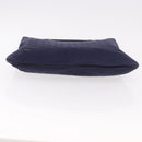 CELINE C Sulky Hand Bag Canvas Navy Auth 189917A-5