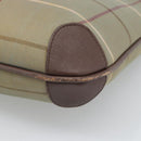 Burberrys Nova Check Tote Bag Canvas Beige Gold Auth 189920A-9