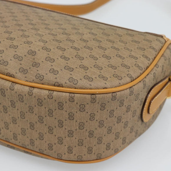 GUCCI Micro GG Supreme Web Sherry Line Bag PVC Beige 001 58 0918 Auth 189922