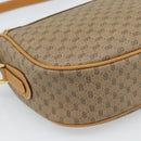 GUCCI Micro GG Supreme Web Sherry Line Bag PVC Beige 001 58 0918 Auth 189922-16