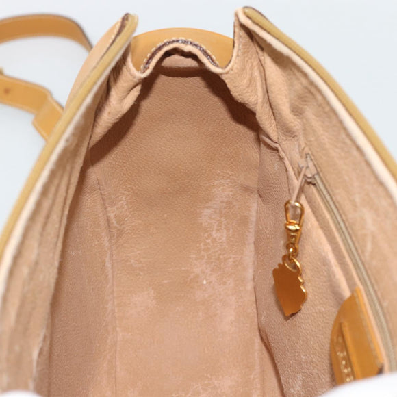 GUCCI Micro GG Supreme Web Sherry Line Bag PVC Beige 001 58 0918 Auth 189922