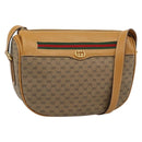 GUCCI Micro GG Supreme Web Sherry Line Bag PVC Beige 001 58 0918 Auth 189922-1