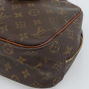LOUIS VUITTON Monogram Trouville Hand Bag M42228 LV Auth 189923-15
