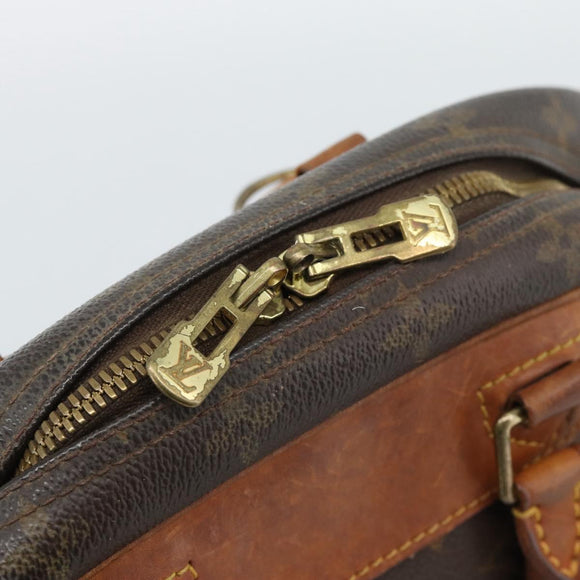 LOUIS VUITTON Monogram Trouville Hand Bag M42228 LV Auth 189923