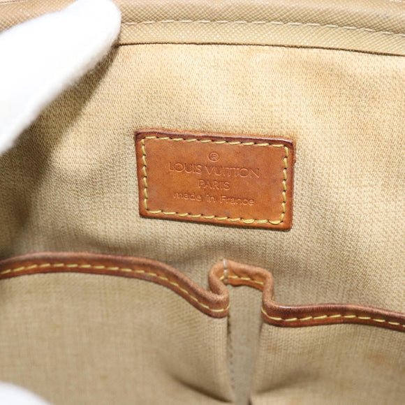 LOUIS VUITTON Monogram Trouville Hand Bag M42228 LV Auth 189923