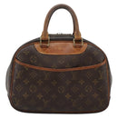 LOUIS VUITTON Monogram Trouville Hand Bag M42228 LV Auth 189923-13